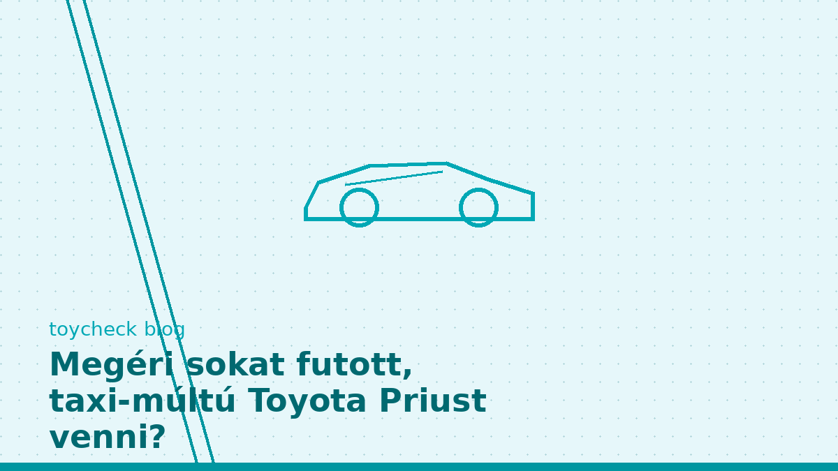 Megéri sokat futott, taxi-múltú Toyota Priust venni?